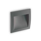Уличный настенный светильник Ideal Lux 255514 WIRE AP BIG ANTRACITE