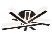Настенно-потолочный светодиодный светильник с пультом Ambrella light FA8906 BK/CH
