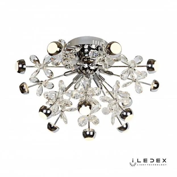 Потолочная люстра iLedex D4489-16 CR Flo Потолочная люстра iLedex D4489-16 CR Flo