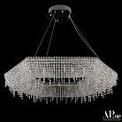 Люстра светодиодная хрустальная APL LED SH506.0.80.B.Ni.4000 Sicilia