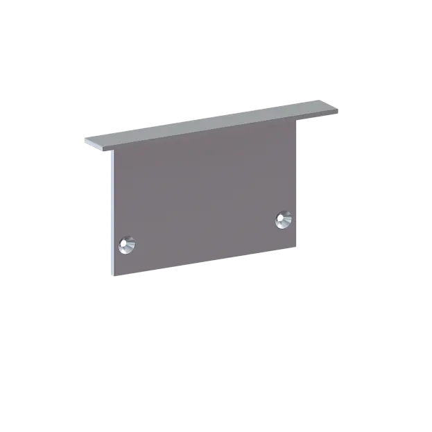 Боковая заглушка Donolux LCAP18529Alu для профиля L18529