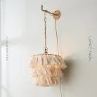 Бра TASSEL WALL Цвет бежевый. Lampatron tassel-wall-beige 2230-3910