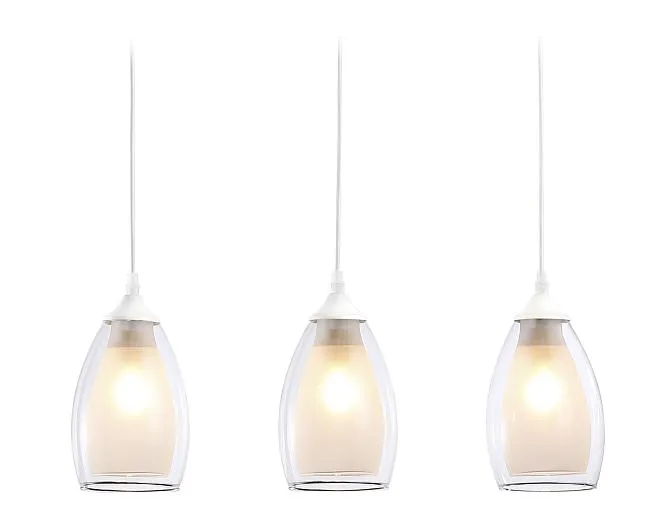 Подвесной светильник Ambrella light TR3536/3 WH/CL/FR
