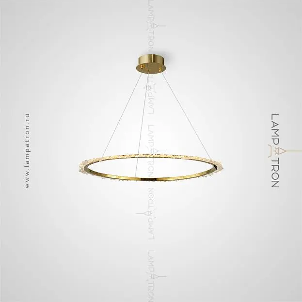 Кольцевые люстры и светильники DEODORA CH Размер M Lampatron 6293-16943 Кольцевые люстры и светильники DEODORA CH Размер M Lampatron 6293-16943