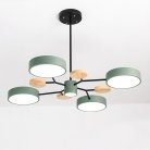 Люстра На Штанге Meade 5 Lamps Green ImperiumLoft207856-26