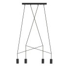 Люстра подвесная Nowodvorski IMBRIA BLACK IV 9192