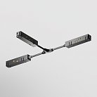 Коннектор питания Т-образный Gravity черный Maytoni Technical TRA004CWT-22B