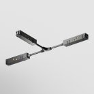 Коннектор питания Т-образный Gravity черный Maytoni Technical TRA004CWT-22B