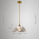 Подвесной светильник FLEUR A Цвет прозрачный Lampatron fleur-a-clear 2073-25562