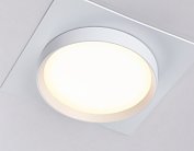 Светильник встраиваемый белый GX53 110*110*35 Ambrella light TN5229 WH
