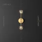 Бра RH WALL C 2 лампы Lampatron 6771-18519