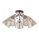 Люстра потолочная с плафонами Arte Milano 331234/5 BK+FGD