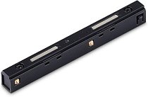 Токопроводящий прямой соединитель для шинопровода Donolux Connector 180 DLS B SLIM LINE