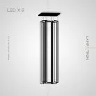 Подвесной светильник ARISAIG 8 ламп. Белый свет Lampatron 4319-10933