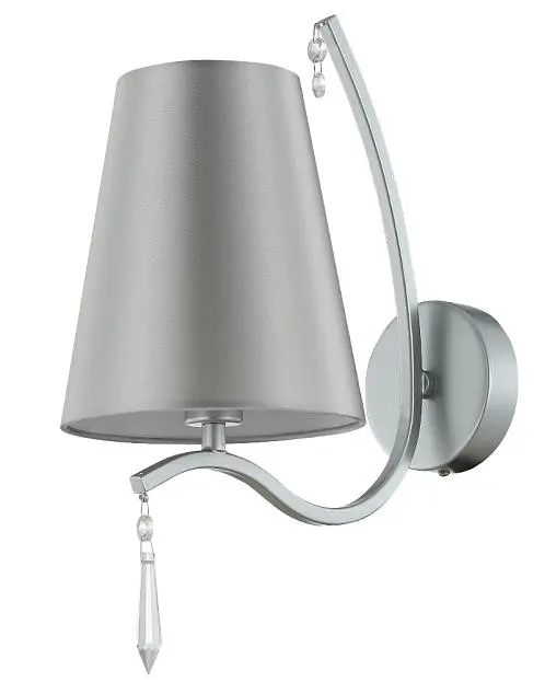 Бра Crystal Lux RENATA AP1 SILVER 3590/401 Бра Crystal Lux RENATA AP1 SILVER 3590/401