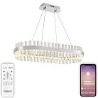 Подвесная люстра светодиодная с пультом Natali Kovaltseva INNOVATION STYLE 83181 Royalton