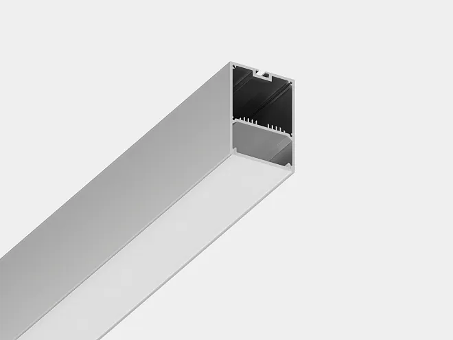 Подвесной/накладной алюминиевый профиль Design LED 2500 мм, анодированный, SWG LS.4970-R LS