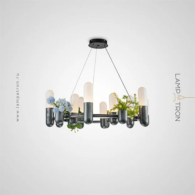 Кольцевые люстры и светильники CANDEL RING Lampatron 8807-24796 Кольцевые люстры и светильники CANDEL RING Lampatron 8807-24796