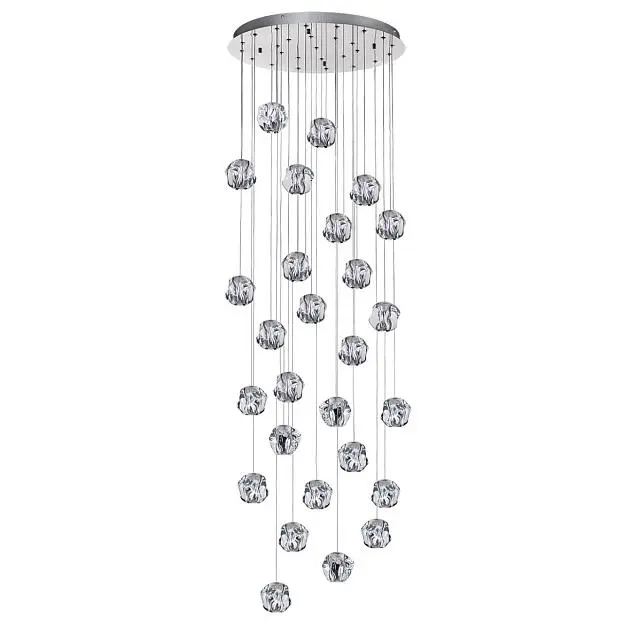 Люстра каскадная LED 120W 4000K 6000Лм Odeon Light 5084/120L JEMSTONE Люстра каскадная LED 120W 4000K 6000Лм Odeon Light 5084/120L JEMSTONE