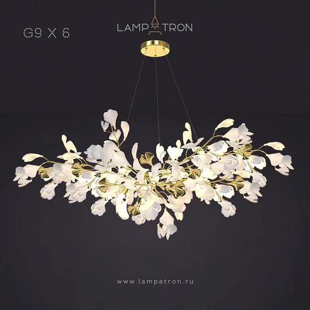 Люстра JULIETTA 6 ламп Lampatron 6975-19250 Люстра JULIETTA 6 ламп Lampatron 6975-19250