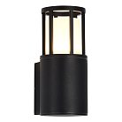 Светильник уличный настенный черный/черный GU10 1*15W ST Luce SL9017.401.01 MESA