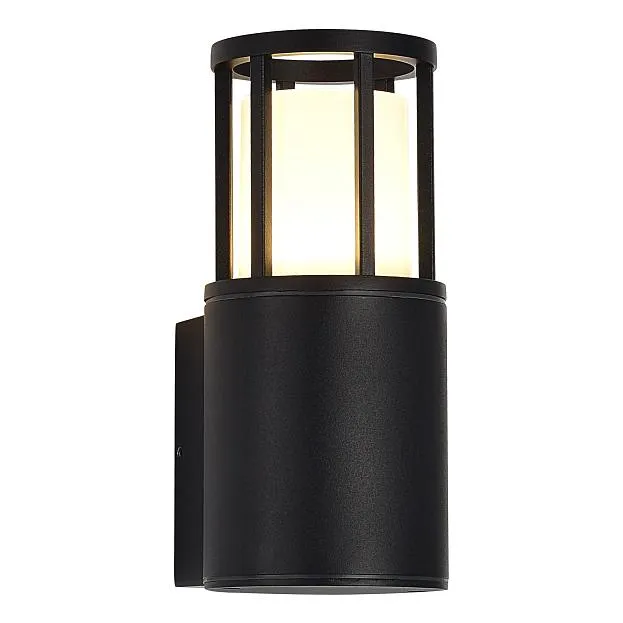 Светильник уличный настенный черный/черный GU10 1*15W ST Luce SL9017.401.01 MESA