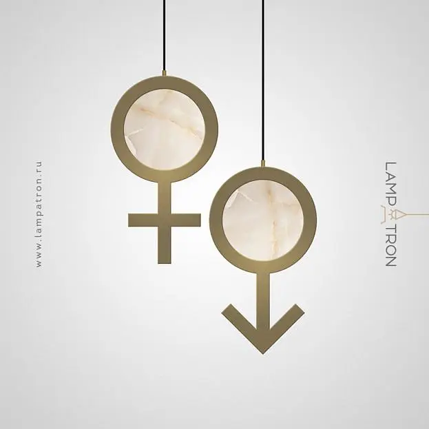 Подвесной светильник SYMBOL VENUS&MARS Lampatron 8784-24711 Подвесной светильник SYMBOL VENUS&MARS Lampatron 8784-24711