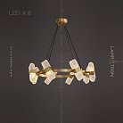 Кольцевые люстры и светильники CHARLIN 8 ламп Lampatron 5211-13298