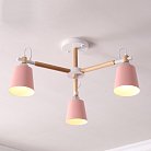 Потолочная люстра VARDA 3 lamps Pink ImperiumLoft 208258-26 VARDA01
