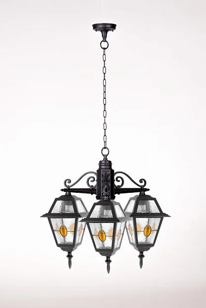 Уличный светильник подвесной Oasis Light 91170/3 lgY Bl Уличный светильник подвесной Oasis Light 91170/3 lgY Bl