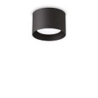 Потолочный светильник Ideal Lux 278704 SPIKE PL1 NERO