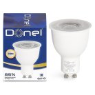 Светодиодная лампа 9Вт, MR16, 220В, GU10, 3000K, 720Лм, Ra>80, 60°, D50хH65мм, Dim Triac Donel DN03003W9GU10Dim DN03
