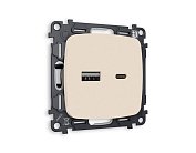 Комплект механизма розетки Ambrella Volt MO331010 QUANT