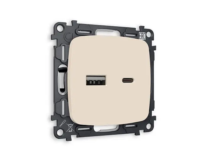 Комплект механизма розетки Ambrella Volt MO331010 QUANT Комплект механизма розетки Ambrella Volt MO331010 QUANT