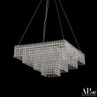 Люстра светодиодная хрустальная APL LED SH03.40.C.Ni.4000 Sicilia