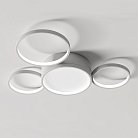 Потолочная Люстра В Виде Колец Twine 4 Rings White ImperiumLoft204614-26