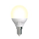 Лампочка светодиодная Uniel LED-G45 7W/3000K/E14/FR/DIM PLP01WH картон