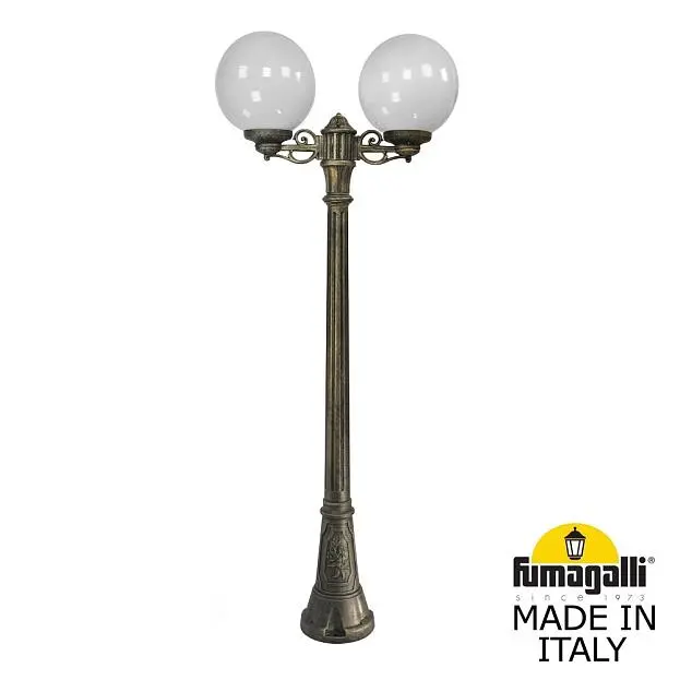 Садово-парковый фонарь FUMAGALLI G30.158.S20.BYF1R ARTU BISSO/G300 2L GLOBE 300 Садово-парковый фонарь FUMAGALLI G30.158.S20.BYF1R ARTU BISSO/G300 2L GLOBE 300