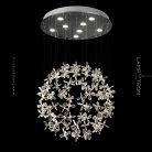 Люстра LUCIEN 7 ламп. Цвет Прозрачный. Теплый свет Lampatron 7274-20044