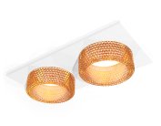 Комплект встраиваемого светильника с композитным хрусталем Ambrella light XC6525044 Techno