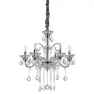 Подвесная люстра Ideal Lux 114194 COLOSSAL SP6 TRASPARENTE