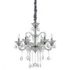 Подвесная люстра Ideal Lux 114194 COLOSSAL SP6 TRASPARENTE