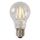 Лампа светодиодная диммируемая E27 7W 2700К прозрачная Lucide 49085/07/60 St64 Class B