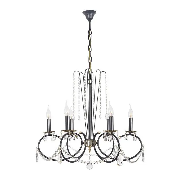 Подвесная люстра Arti Lampadari Casabona E 1.1.6.501 B Подвесная люстра Arti Lampadari Casabona E 1.1.6.501 B