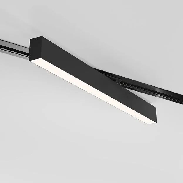 Трековый светильник для однофазного шинопровода Elektrostandard X-Line черный a052445