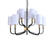 Люстра Newport 35210/С black+brass