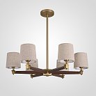 Люстра Jorgenson D85 Beige/Dark Wood By Imperiumloft 102089-26