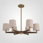 Люстра Jorgenson D85 Beige/Dark Wood By Imperiumloft 102089-26