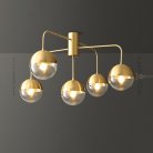 Потолочная люстра SVANTE Цвет Латунь Lampatron svante-brass 7362-20279