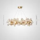 Кольцевые люстры и светильники ELISHA 10 ламп Lampatron 7655-21414